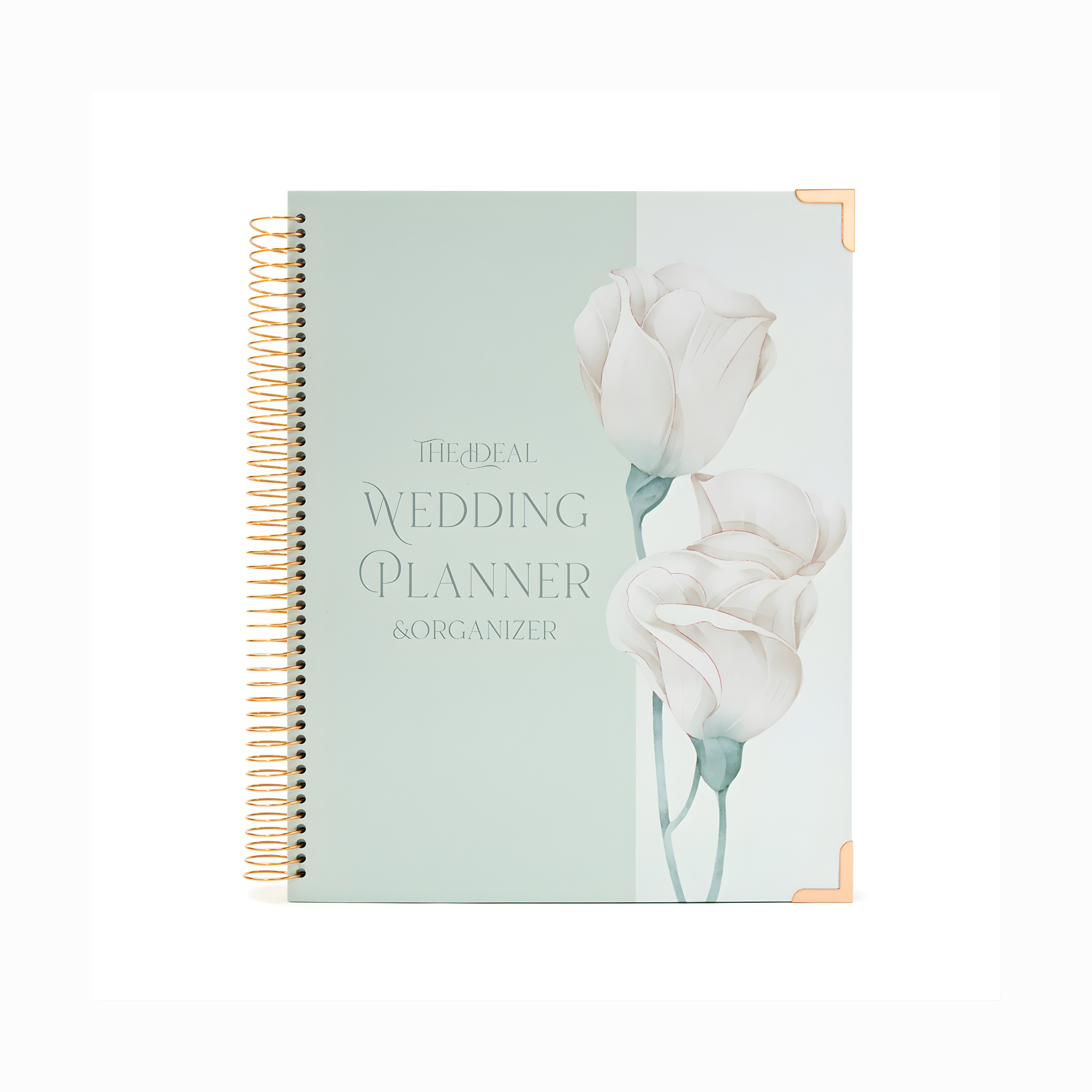 Tulip Wedding Planner Notebook – Elegant Engagement Planning Book (290×230mm) - Vision board shop