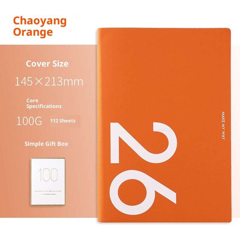 A5 Weekly Schedule Book – Two-Page-Per-Week Leather Planner Notebook (8 Colors) - Vision board shop