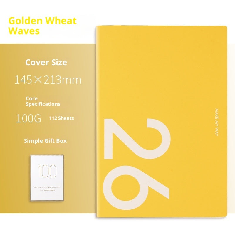 A5 Weekly Schedule Book – Two-Page-Per-Week Leather Planner Notebook (8 Colors) - Vision board shop