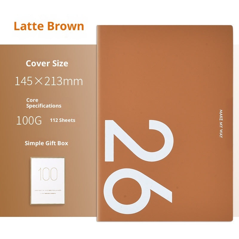 A5 Weekly Schedule Book – Two-Page-Per-Week Leather Planner Notebook (8 Colors) - Vision board shop